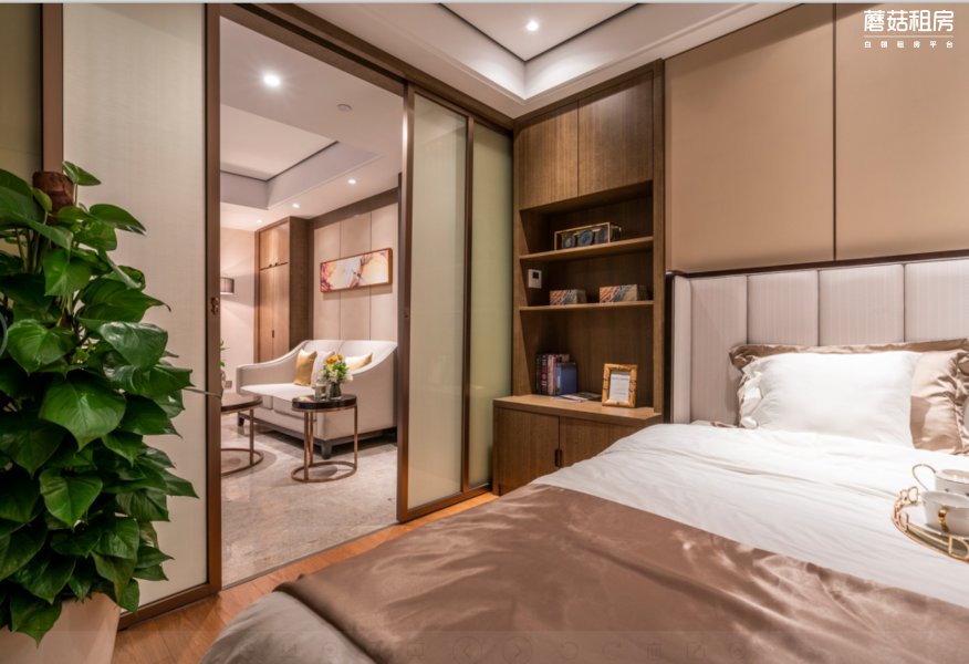 整租-杨浦区-法朵服务公寓-2室1厅1卫-105.99㎡ 【蘑菇租房】